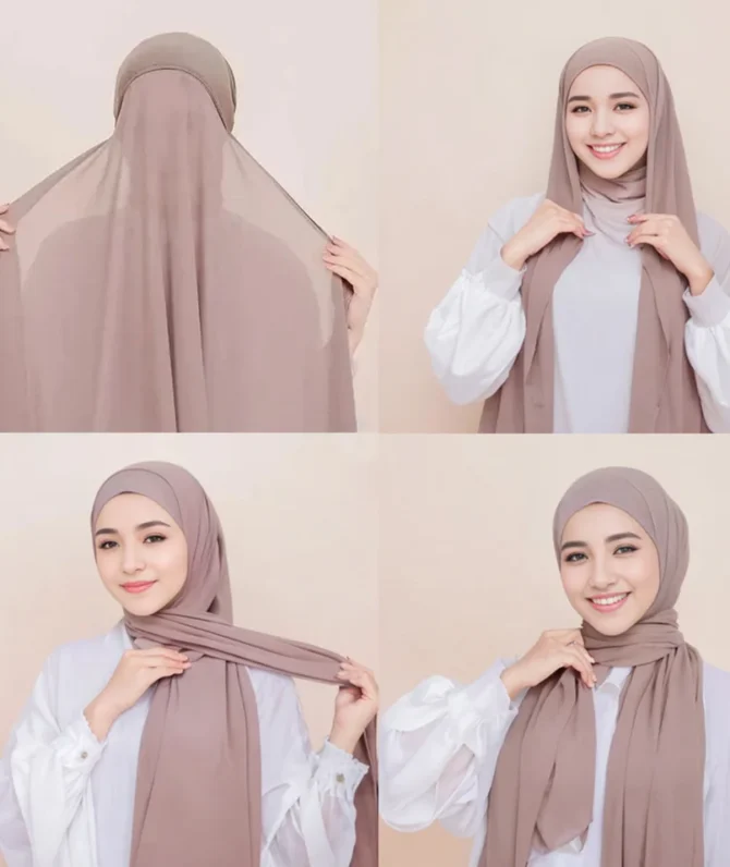 Instant Chiffon Hijab