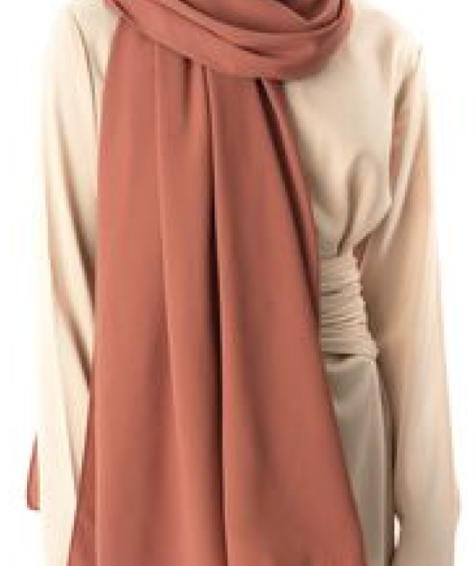 Georgette Hijab – Brown