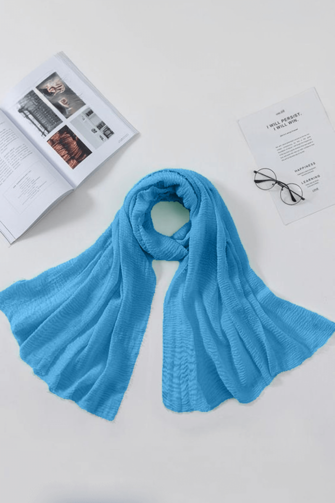 Lawn Hijab - Blue