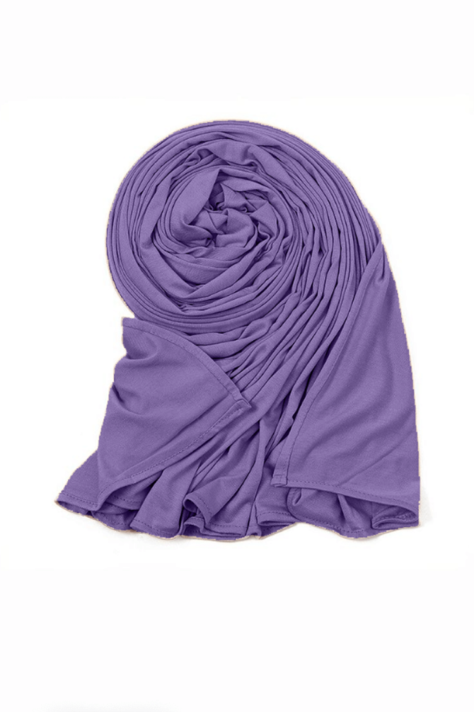 Jersey Hijab - Purple