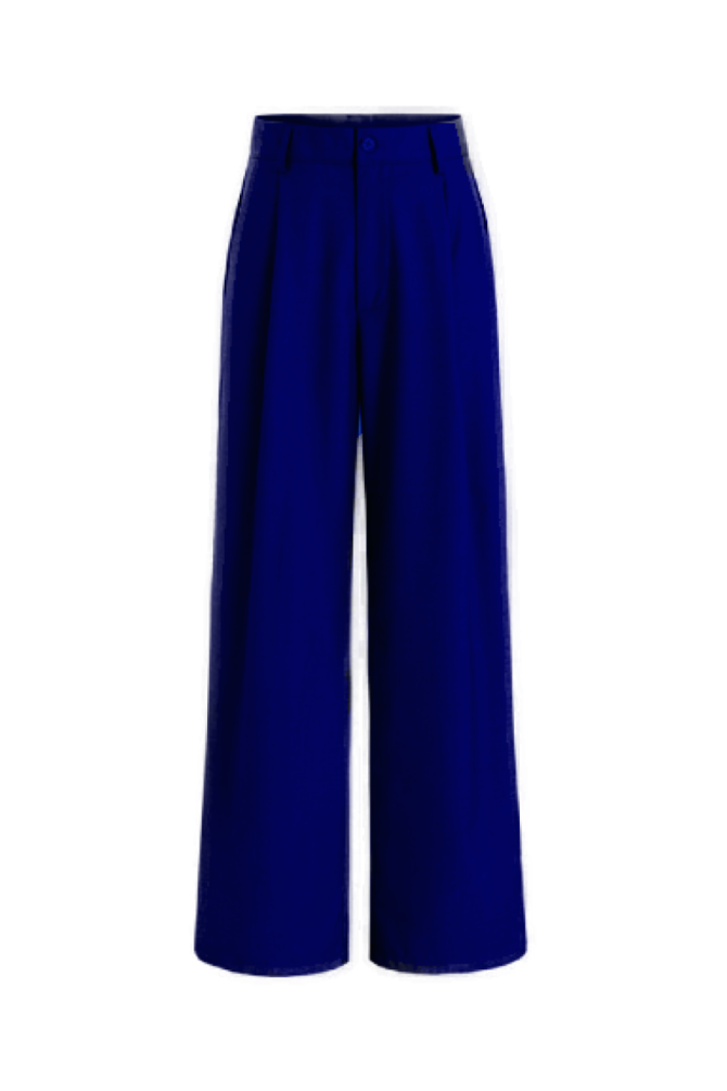 Monochrome High-Waist Bottom - Blue