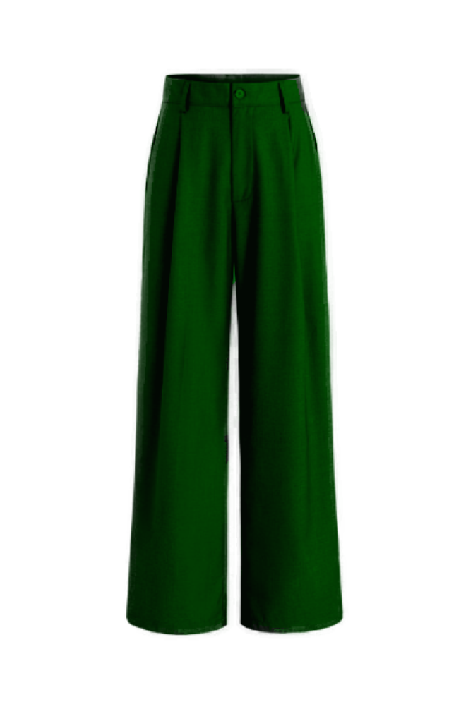 Monochrome High-Waist Bottom - Green