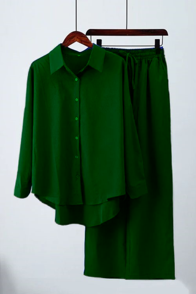 Monochrome Co-ord Sets - Green
