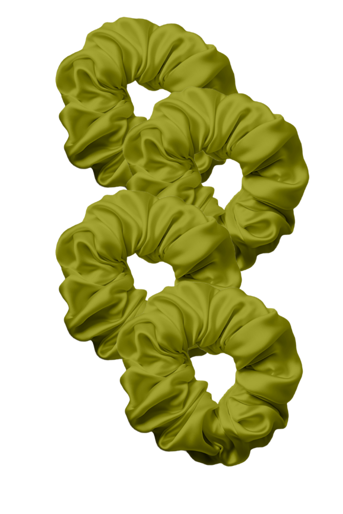 Hijab Scrunchies - Yellow