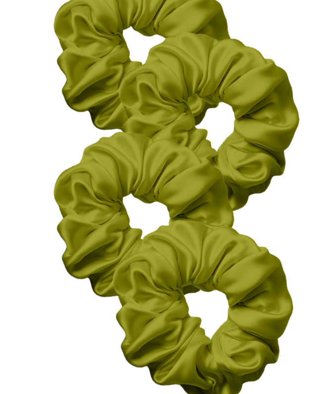 Hijab Scrunchies – Yellow
