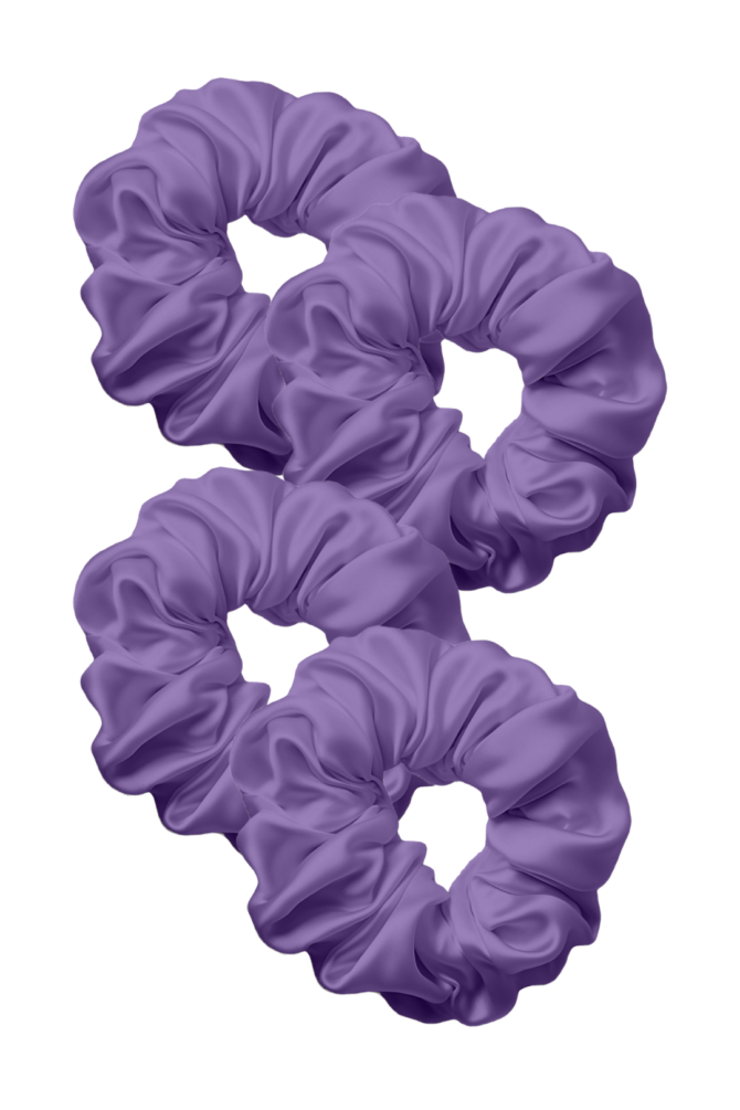 Hijab Scrunchies - Purple
