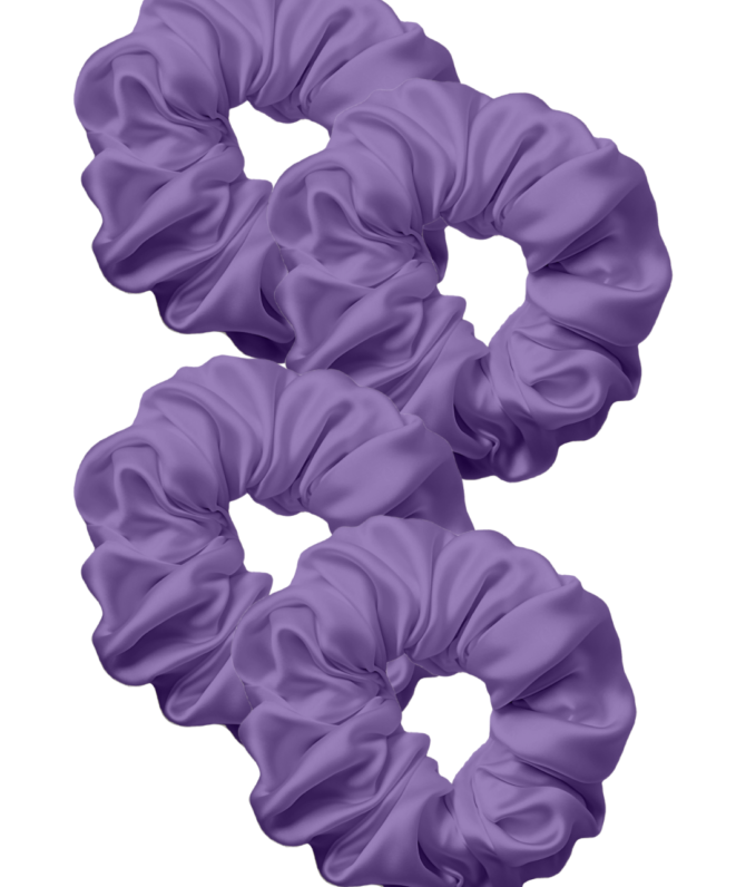 Hijab Scrunchies – Purple