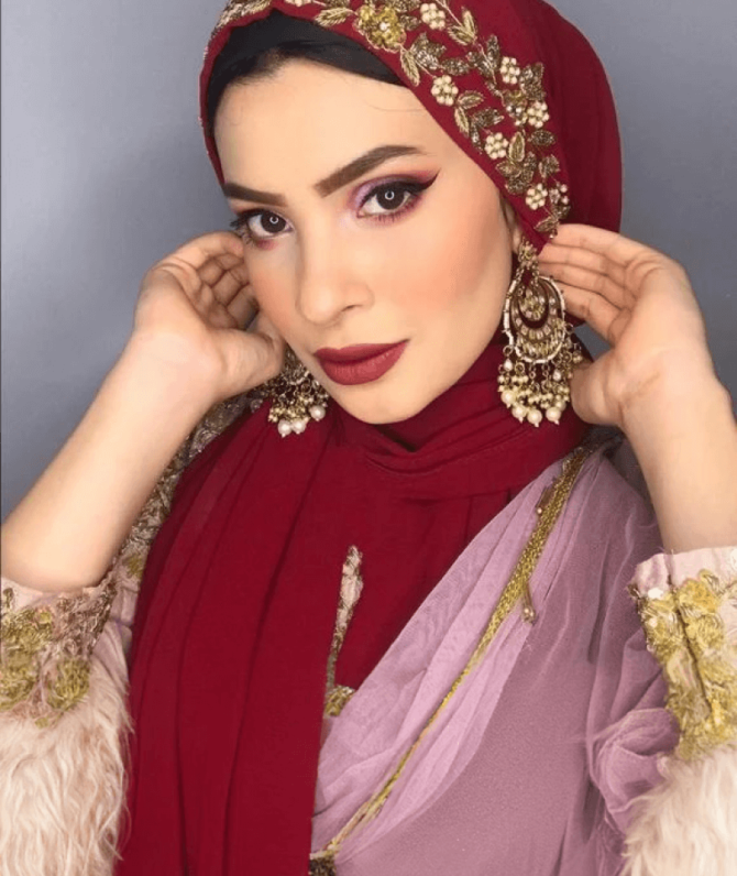 Festive Hijab – Red