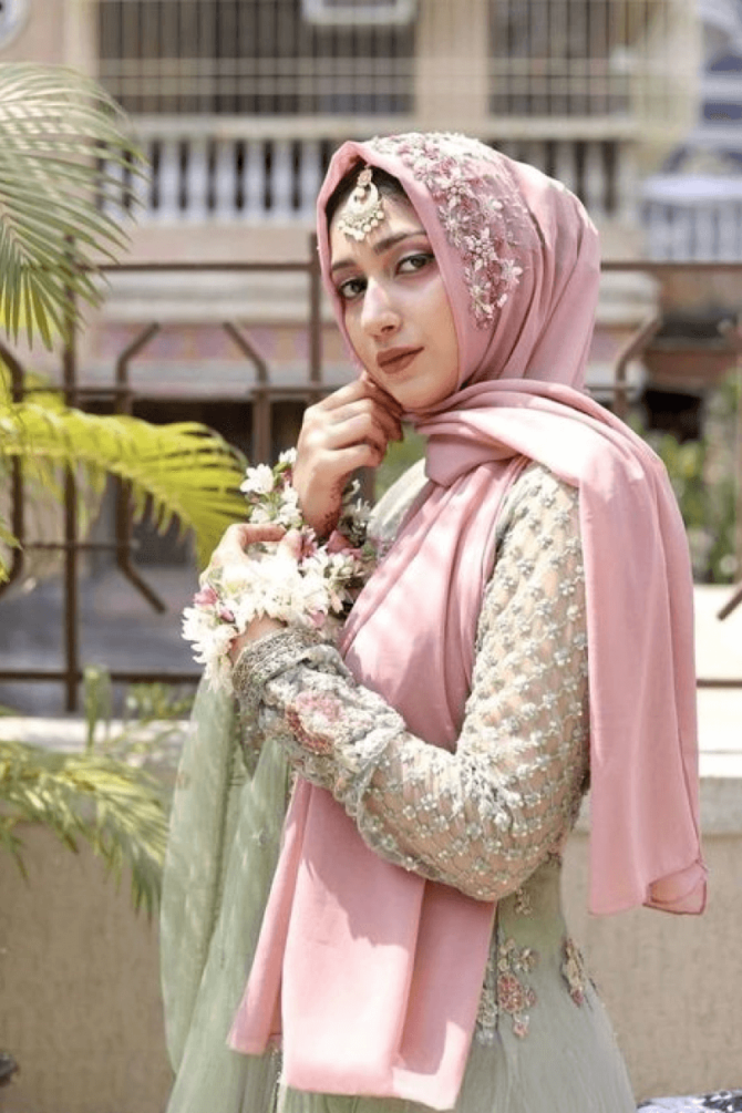 Festive Hijab - Pink