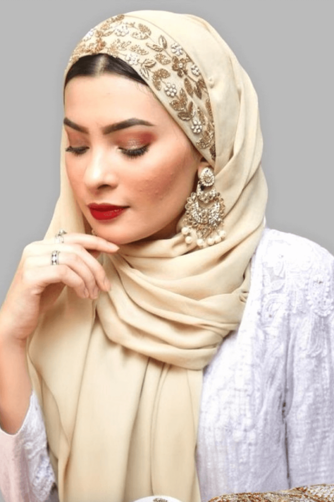Festive Hijab - Skin